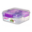 Caja de comida Sistema Bento Cube To Go 1,25L violeta