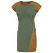 Vestido Direct Alpine Flowy Lady verde khaki/caramel