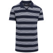 Camiseta de hombre Regatta Tempete azul Navy/WhitStr