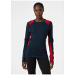 Camiseta funcional de mujer Helly Hansen W Lifa Merino Midweight Crew