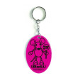 Colgante Boll Reflective Pendant 3 rosa Magenta