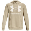 Sudadera de hombre Under Armour Rival Fleece Big Logo HD beige Khaki Base / / Onyx White