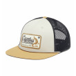 Gorra Columbia Flat Brim Snap Back blanco/negro Dark Stone, Light Camel, West Fish