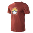 Camiseta de hombre Hi-Tec Zergo rojo fired brick