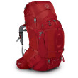 Mochila de mujer Osprey Ariel Plus 85 rojo CarnelianRed