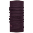 Cuello multiuso Buff Merino Lightweight Neckwear violeta oscuro Deep Purple