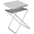 Taburete / Mesita Bo-Camp Stool top - Foldable gris