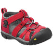 Sandalias para niños Keen Seacamp II CNX INF rojo/gris racing red/gargoyle