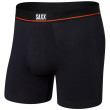 Calzoncillos bóxer Saxx Non-Stop Stretch Cotton Boxer Brief Fly negro Black