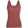 Camiseta sin mangas para mujer Icebreaker Wmns Siren Tank rojo grape