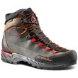 Calzado de senderismo para hombre La Sportiva Trango Tech Leather Gtx gris/marrón Carbon/Hawaiian Sun