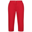 Pantalones de tres cuartos para mujer Regatta Bayla Capri rojo Miami Red