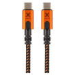 Cable de carga y datos Xtorm Xtreme USB-C PD cable (1,5m) negro Black/Orange