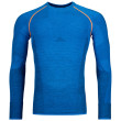 Camiseta funcional de hombre Ortovox 230 Competition Long Sleeve azul JustBlue