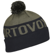 Gorro Ortovox Bobble Knit Beanie verde Dark Wild Herbs