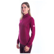 Camiseta funcional de mujer Sensor Merino Active stoják, zip