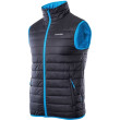 Chaleco de hombre Hi-Tec Solner negro Black/DivaBlue