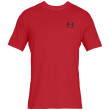 Camiseta de hombre Under Armour Sportstyle Left Chest SS rojo red