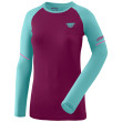 Camiseta de mujer Dynafit Alpine Pro W L/S Tee turquesa/burdeos beet red/8050