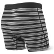 Calzoncillos bóxer Saxx Ultra Boxer Brief Fly Black Crew Stripe