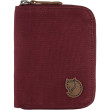 Cartera Fjällräven Zip Wallet rojo oscuro Bordeaux Red