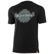 Camiseta funcional de hombre Lasting Lucas negro Black