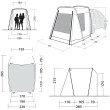 Carpa de autocaravana/furgoneta Outwell Dunecrest S