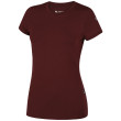 Camiseta de mujer Zulu Bambus 210 Short rojo wine red