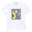 Camiseta para niños Vans Sunlit Crew blanco White