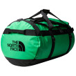 Bolsa de viaje The North Face Base Camp Duffel - L verde/gris oscuro Optic Emerald/Tnf Black