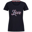 Camiseta de mujer Regatta Filandra VIII azul/ azul claro Navy Love