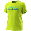 Camiseta de hombre Dynafit Graphic Co M S/S Tee amarillo/verde Lime Punch/Range