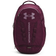 Mochila Under Armour Hustle 5.0 Backpack burdeos Dark Maroon / Green Screen / Misty Purple