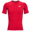 Camiseta funcional de hombre Under Armour HG Armour Comp SS rojo RED