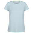 Camiseta de mujer Regatta Wm Fingal Edition verde claro Bleached Aqua