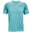 Camiseta de hombre Under Armour Tech SS Tee 2.0 turquesa Cosmos//Black