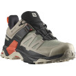 Calzado de senderismo para hombre Salomon X Ultra 4 Gtx verde/negro Vintage Khaki / Black / Cherry Tomato