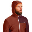 Sudadera funcional de hombre Ortovox Fleece Light Grid Hooded Jkt M