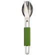 Cubierto Primus Leisure Cutlery verde oscuro