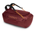 Bolsa de viaje Osprey Transporter 65 rojo/naranja red mountain