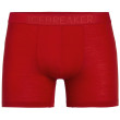 Calzoncillos bóxer para hombre Icebreaker Anatomica Cool-Lite Boxers rojo Rocket