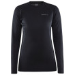 Camiseta funcional de mujer Craft Core Warm Baselayer Ls negro Black