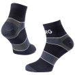 Calcetines de hombre Warg Trail Low Wool negro/verde BlackSedoZelenaBila