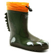 Botas de agua para niños Regatta Mudplay Jnr verde/naranja Dkkha/Rustyo