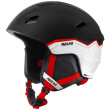 Casco de esquí Relax Wild negro/blanco MattBlackWhiteRed