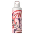 Botella térmica de acero inoxidable Kambukka Reno Insulated 500 ml rosa Monstera Leaves