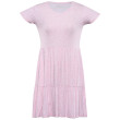 Vestido de mujer Alpine Pro Jedera rosa/blanco roseate spoonbill