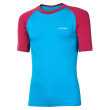 Camiseta funcional de hombre Progress E NKR 28CA rojo/azul Wine/Blue