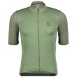 Maillot de ciclismo de hombre Scott M's Endurance 10 s/sl verde frost green/smoked green