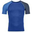 Camiseta funcional de hombre Ortovox 120 Comp Light Short Sleeve M azul JustBlue